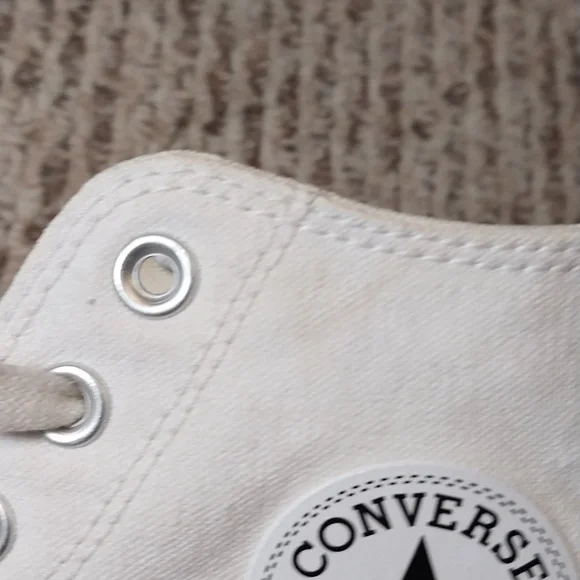 CONVERSE CHUCK TAYLOR ALL STAR LUGGED CANVAS 2.0 WHITE HI-TOP SNEAKERS s… - Picture 15 of 17